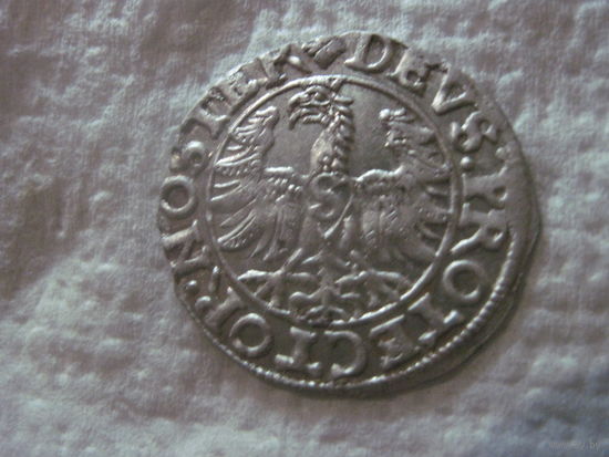 Трансильвания Сибенбурген редчайший грошен 1613 год город Брашов S на щите орла великолепное состояние AU-UNC