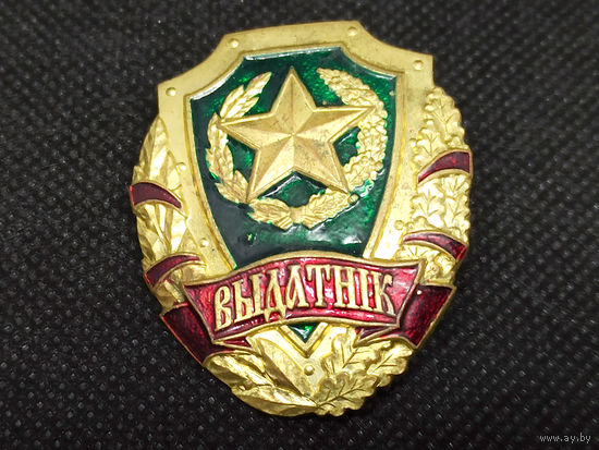 Знак тяжелый Выдатник ВС РБ. Винт