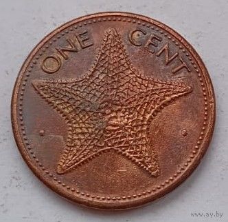 Багамы 1 цент 1992 год, VF