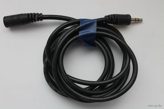 Кабель Jack 3.5 mm вилка - Jack 3.5 розетка, удлинитель