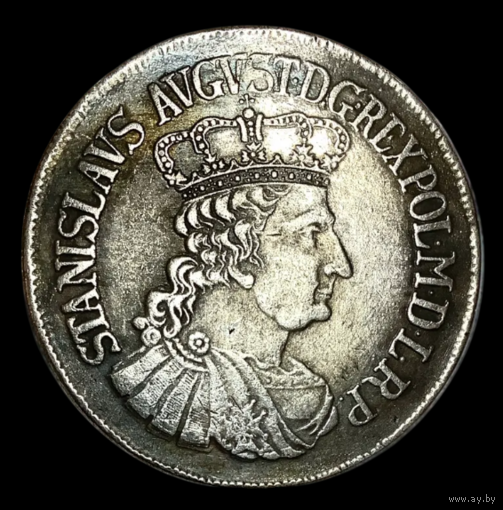 Копия Польша 1 талер 1767 Станислав Август Понятовский