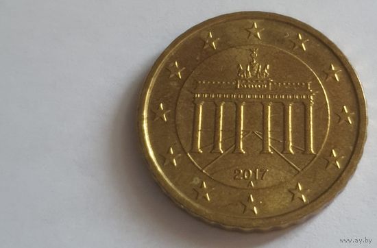 Германия 2017А 10 евроцентов