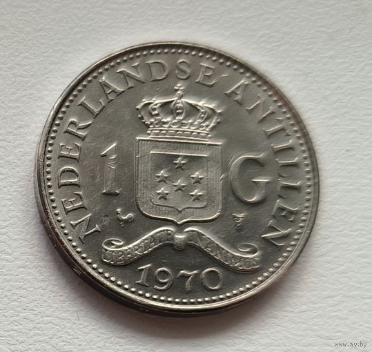 Нидерландские Антильские острова 1 гульден, 1970  4-6-12