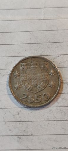 Португалия 2.50 эскудо 1985