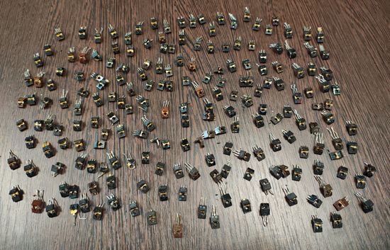 Транзисторы советские 200 штук останки с 1 руб без МЦ