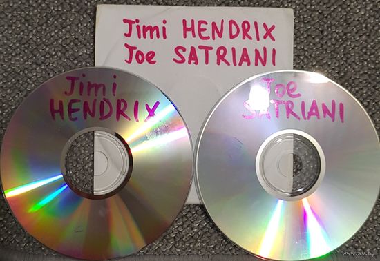 CD MP3 Jimi HENDRIX, Joe SATRIANI - 2 CD.
