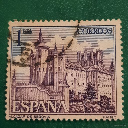Испания. Архитектура. Замок. Alcazar de Segovia