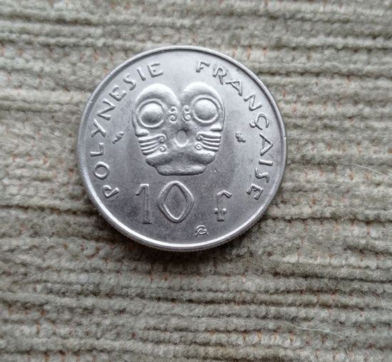 Werty71 Французская Полинезия 10 франков 1973