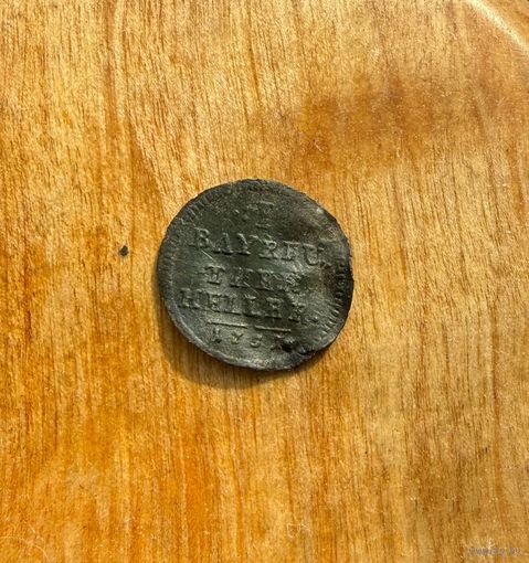 1 геллер 1751. Бранденбург-Байройт