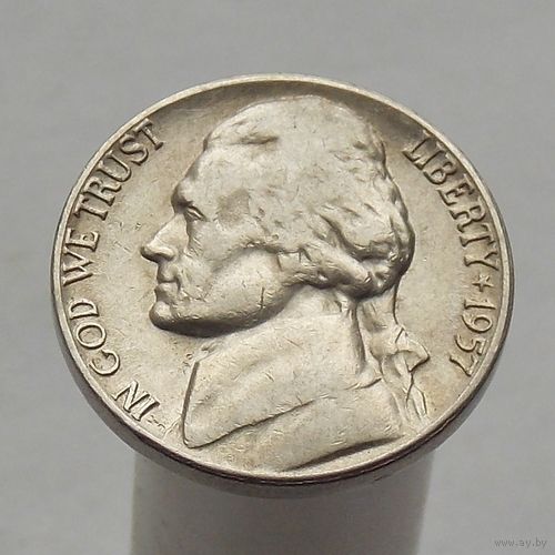 США 5 центов 1957 D