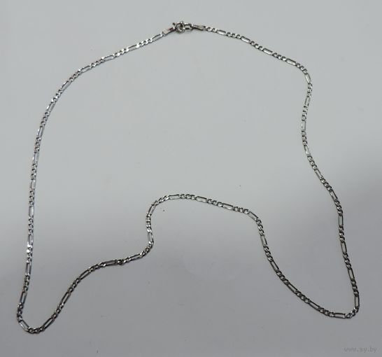 Цепочка серебренная 925 пр. Вес 4.6 гр. Длина 56 см.