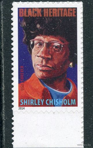 США. Ширли Чисхолн, политик, кандидат в президенты в 1972 году