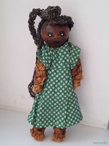 Коллекционная кукла Тропиканка 80-х гг, в этническом стиле