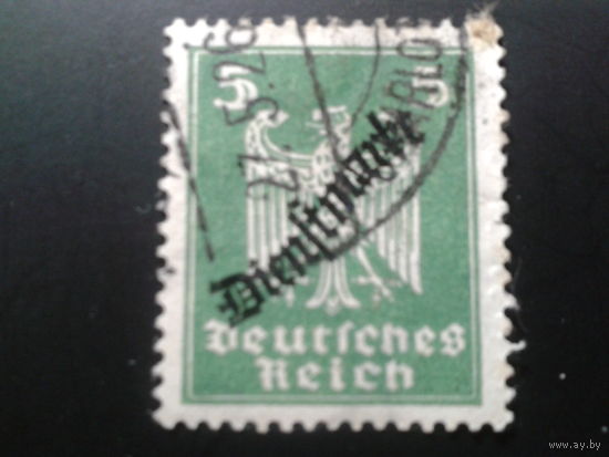 Германия 1924 надпечатка