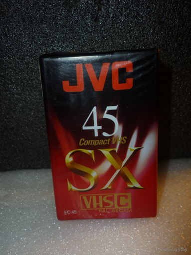 Видеокассета новая. JVC. SX 45