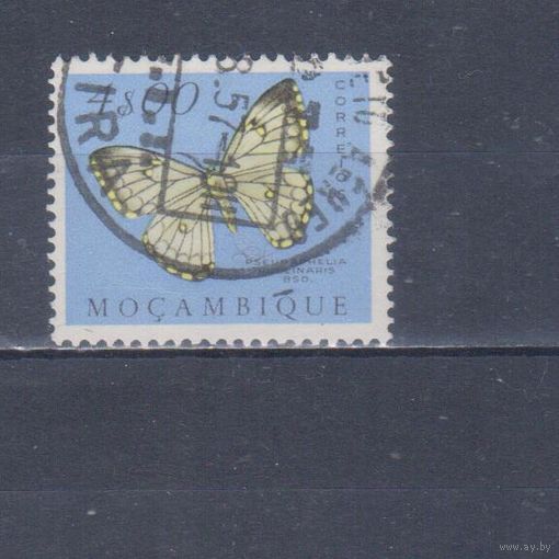 [1126] Португальский Мозамбик 1953. Фауна.Бабочка.4 э. Гашеная марка.