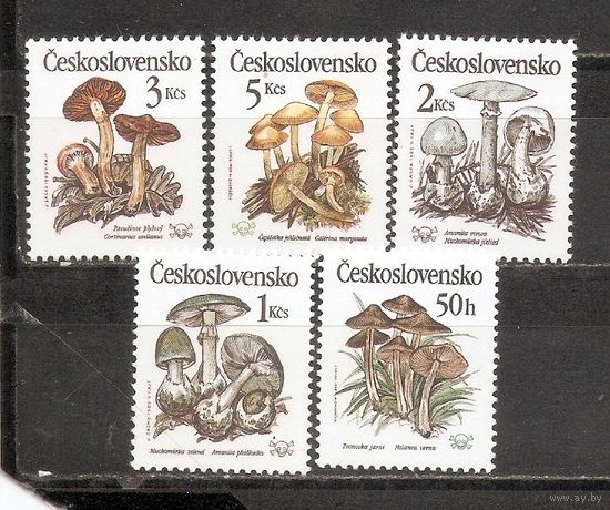 ФФ1 Чехословакия 1989 Грибы