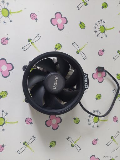 Кулер AMD Wraith Stealth для процессора am4, 7 лопастей, на 65Вт, боксовый шёл в комплекте с ryzen 5 5600g, тихий, не шумит, в замечательном состоянии. 4 pin с регулеровкой скорости. Размеры вентилято