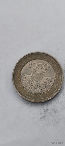 Колумбия 1000 песос 2015