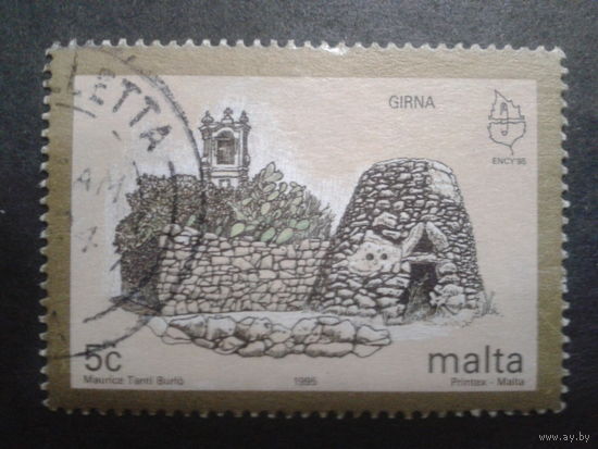 Мальта 1995 сельская архитектура