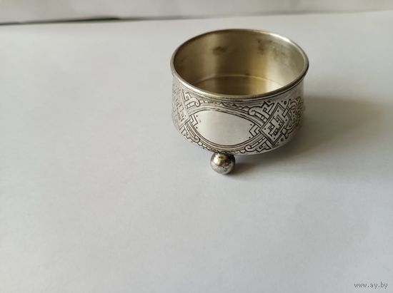 Солонка серебро 84 пробы.1889г.