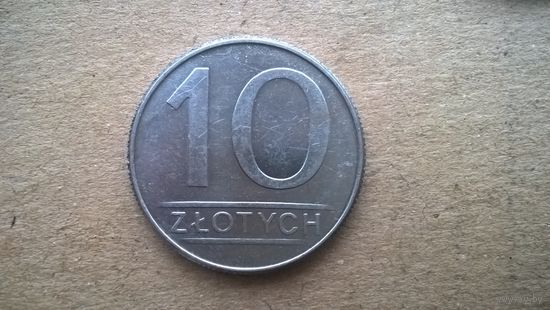Польша 10 злотых, 1988г. (D-16)