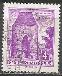 Австрия. Венские ворота. 1958г. Mi#1051.