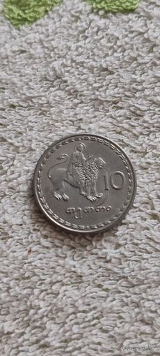 Грузия 10 тетри 1993
