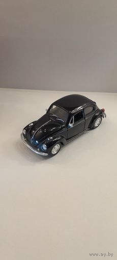 Машинка (модель) Welly Volkswagen Beetle примерно 1:43