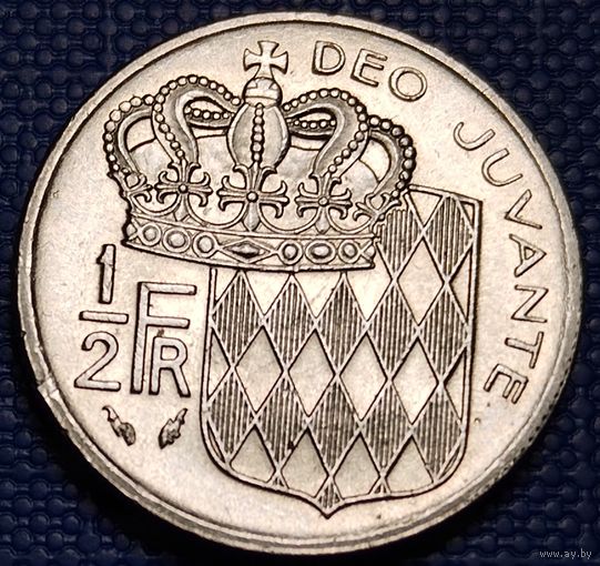 Монако 1/2 франка 1978 г.