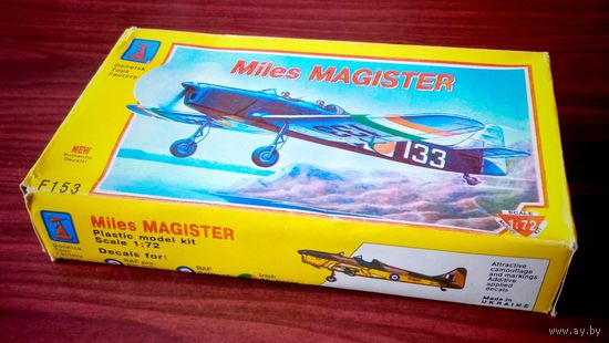 Сборная модель: Miles Magister ; дзи "Донец. завод игрушек" (СССР) 1/72.