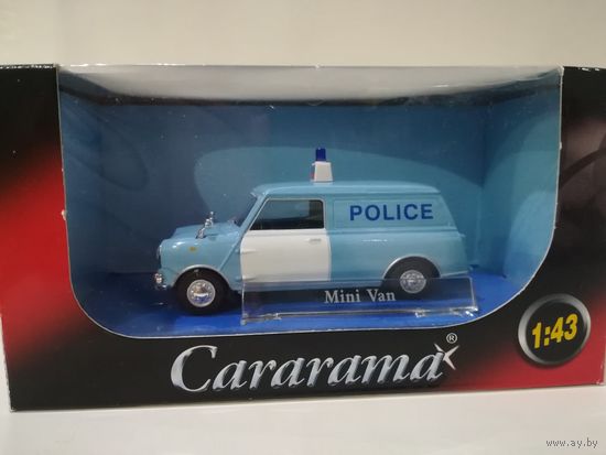 Cararama Mono Van (Police) - 1/43