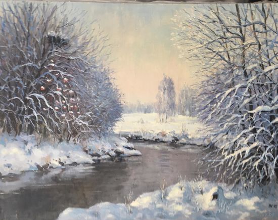 Картина белорусского художника.