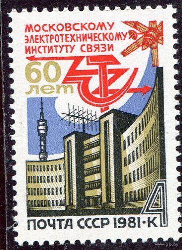 СССР. 1981 год. Московский институт связи