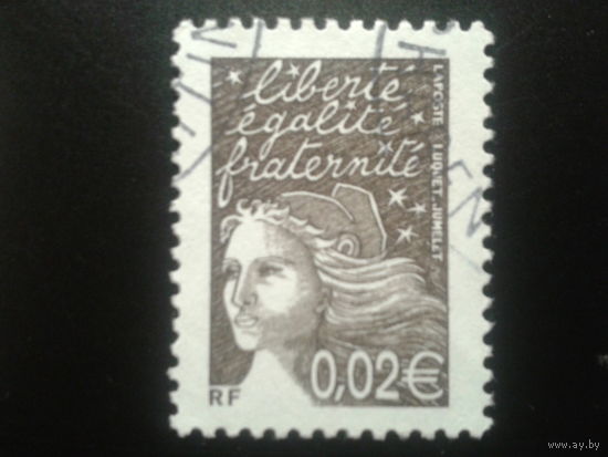 Франция 2002 стандарт 0,02