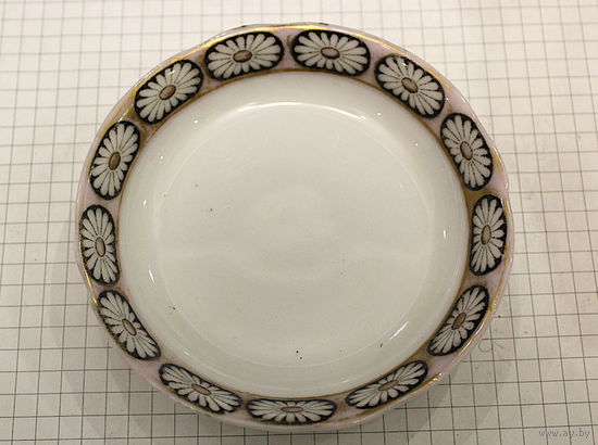 ТАРЕЛКА кофейная, живопись.ГАРДНЕРЪ (2)