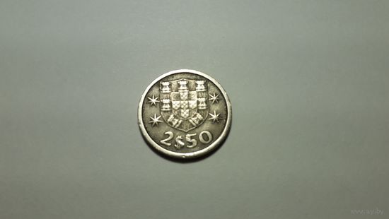 2,5 эскудо 1964 г. Португальская Республика. Внимательно читайте объявление.