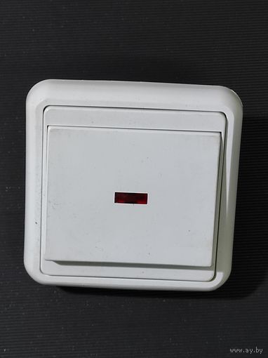 Выключатель 1-клавишный с подсветкой СП