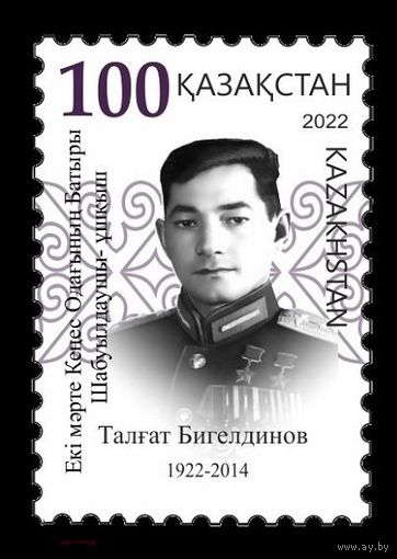 2022 Казахстан 1290 Авиация. Летчик Талгат Бегельдинов **\\ОБН