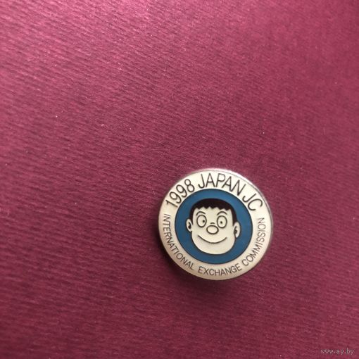 Японская молодёжная палата 1998 год(член JCI-Международной молодёжной палаты) тяж.+гор. эмаль