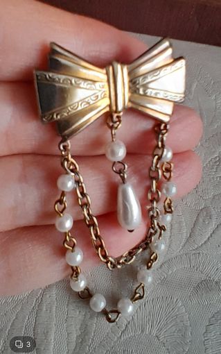 Винтажная брошь.