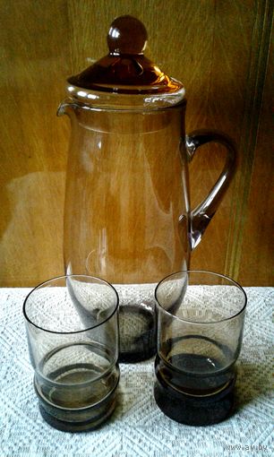 Кувшин со стаканами СССР