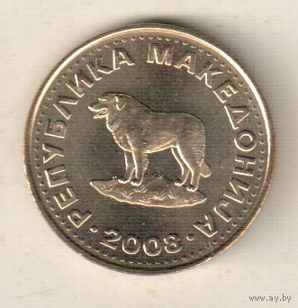 Северная Македония 1 денар 2008