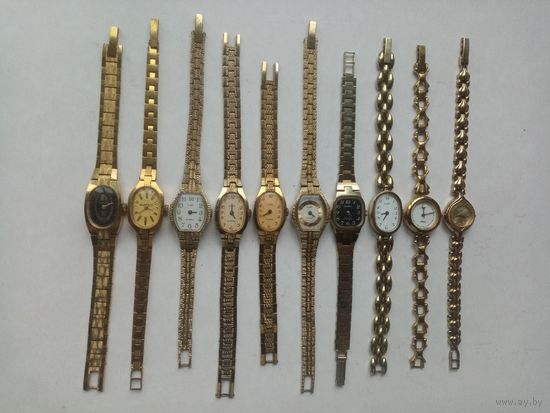 ЧАСЫ ВРЕМЕН СССР 10-ШТ