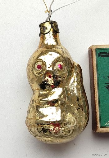 Ёлочная игрушка. Белочка. Ж-46.