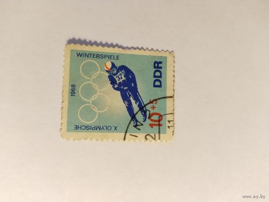 ГДР   1968    санный спорт