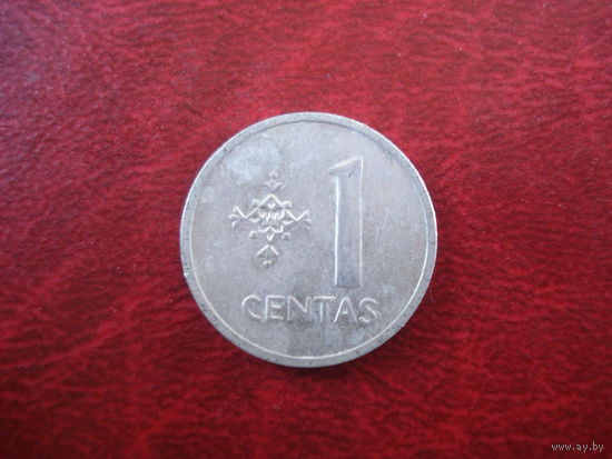 1 цент 1991 Литва