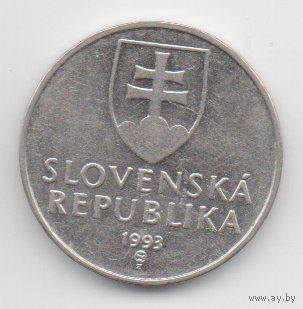 2 кроны 1993 Словакия.