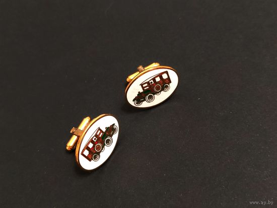 Запонки мужские Avon, Автомобиль, ретро автомобили