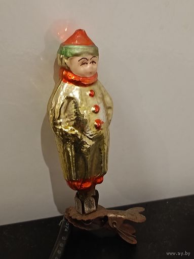 Ёлочная игрушка на прищепке